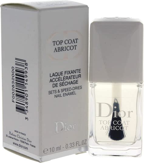 dior top coat abricot.